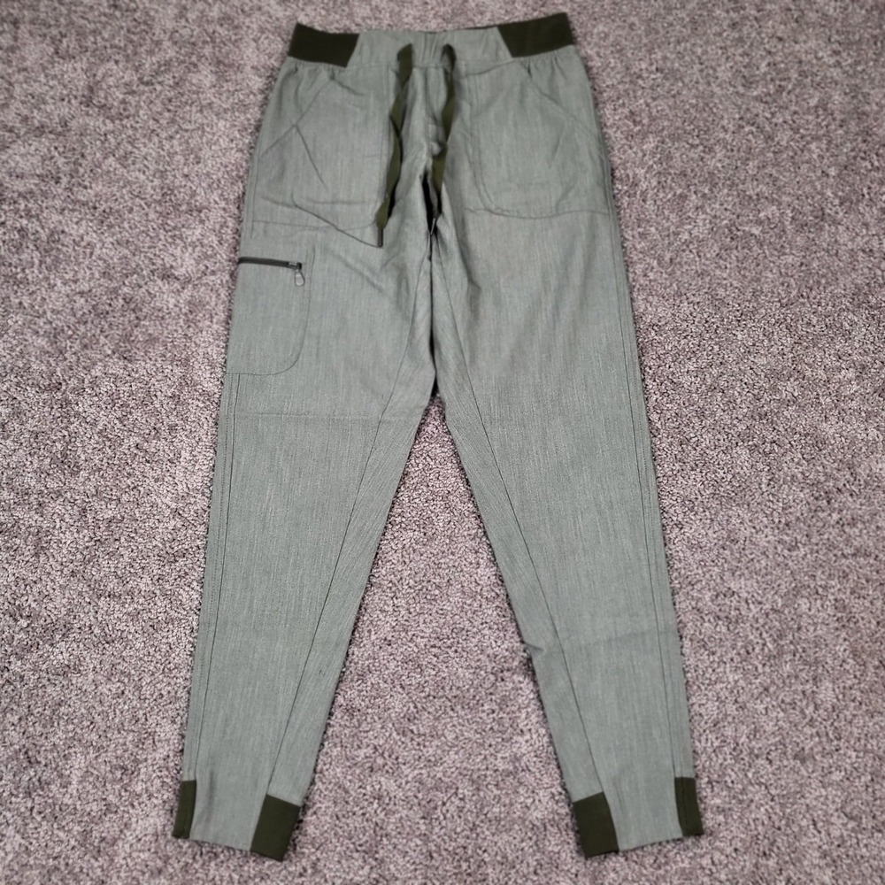Adar Scrub Joggers Women XS Heather Olive Good P9500 Cargo Techwear Gorpcore